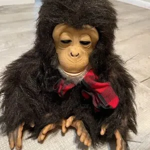 FurReal cuddle chimp